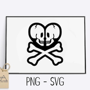 Tokidoki Skull Logo -SVG CUT FILE