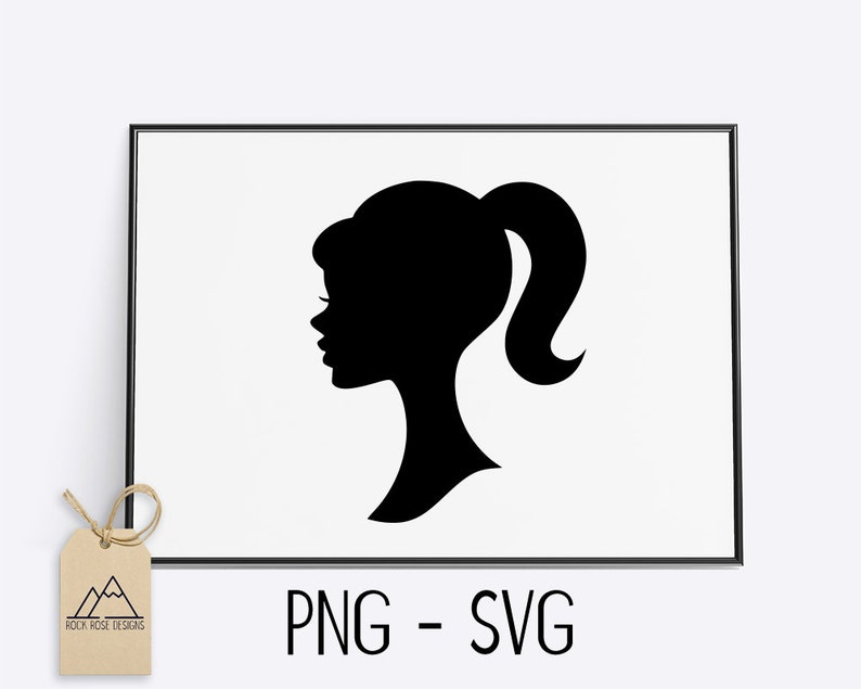 Download Barbie Silhouette SVG CUT FILE | Etsy