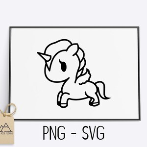 Tokidoki Unicorno -SVG CUT FILE