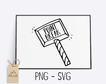 Thor's Hammer -SVG CUT FILE