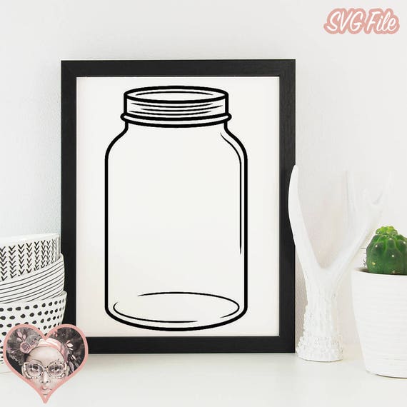 Download Mason Jar SVG CUT FILE