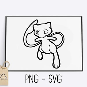 Mew - SVG CUT FILE