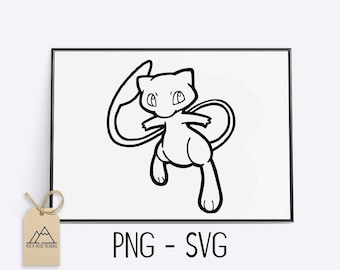 Mew - SVG CUT FILE