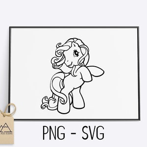 G3 My Little Pony Earthpony - SVG cut File