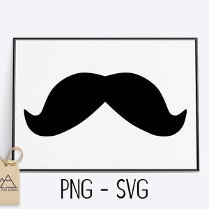 Schnurrbart - SVG CUT FILE