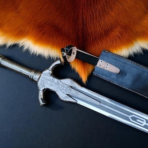 Full Metal Handmade Artorias Sword Dark Swords Souls Wild Sword Hunt Prop Role Play Elden Cosplay Rings, Gifts