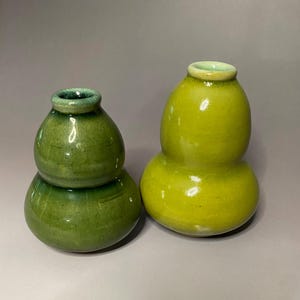 Bulbous mini vase set #1