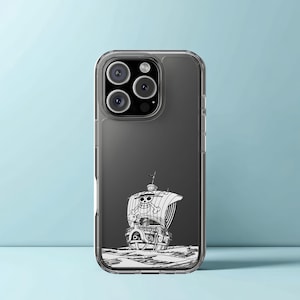 One Piece Straw Hat Pirate Ship Anime Manga Phone Case - Clear Case for iPhone and Samsung