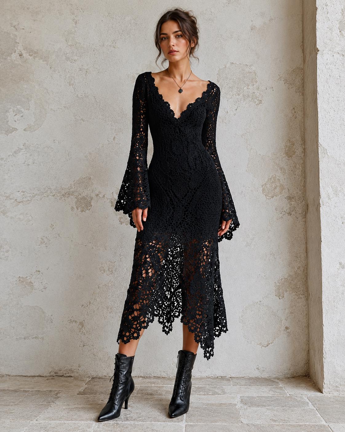 Gothic Evening Gown - Etsy
