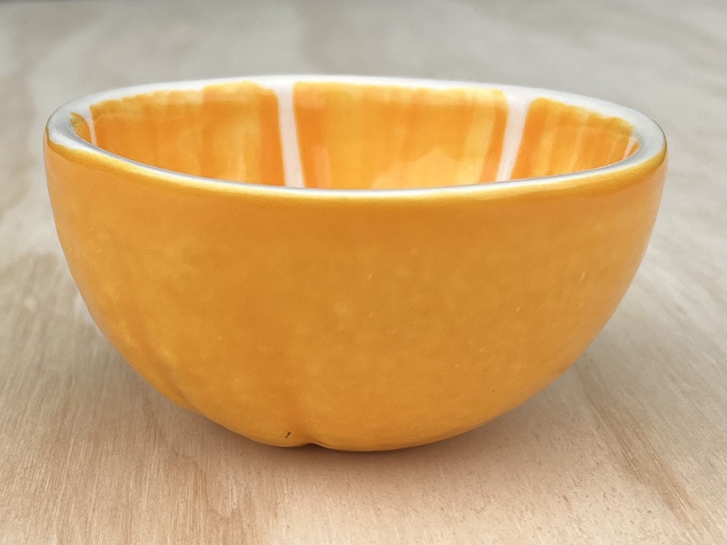 Bol orange avec boîte cadeau - Etsy France