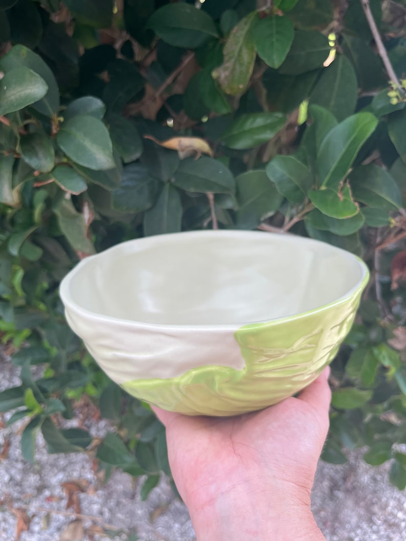 Large Cabbage Bowl image 3