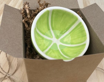 Lime Bowl with Gift Box