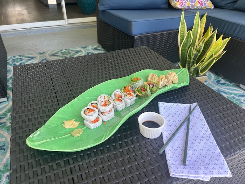 Banana Leaf Serving Platter image 2