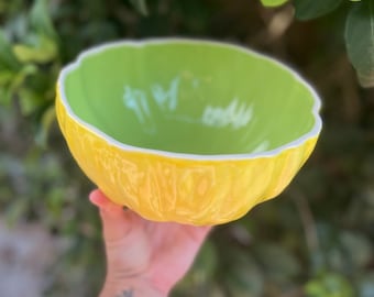 Casaba Melon Bowl