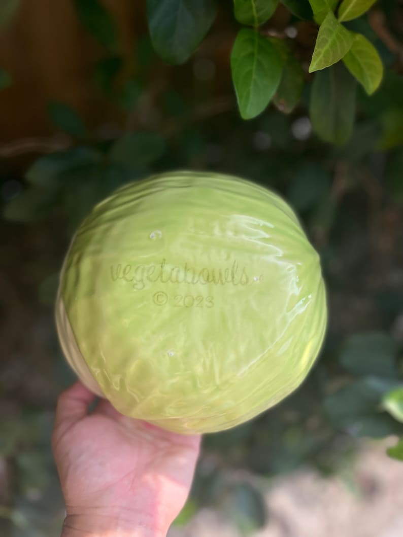 Large Cabbage Bowl image 8