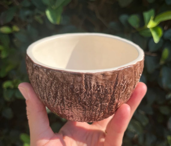 How To Make Coconut Bowl 