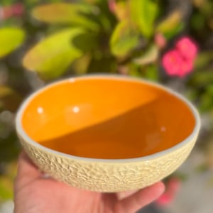 Cantaloupe bowl