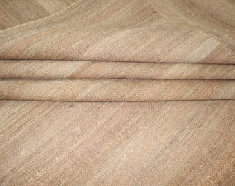 Handmade Natural Jute Rug: Eco-Friendly Woven Farmhouse Carpet