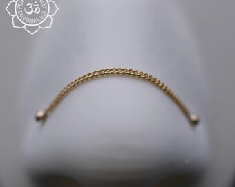 14k Gold Filled Curb Chain