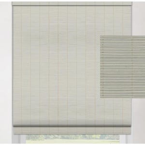 Made In USA Premium Custom Cordless Bamboo Shades | Natural Woven Shades |  Light Filtering & Room Darkening | Free Cordless Upgrade