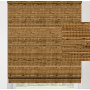 Made In USA Premium Custom Cordless Bamboo Shades | Natural Woven Shades |  Light Filtering & Room Darkening | Free Cordless Upgrade