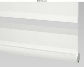 Schnurlose oder motorisierte Lichtfilterung mit Zebra Shade, benutzerdefinierte Fensterjalousien, freier Volant