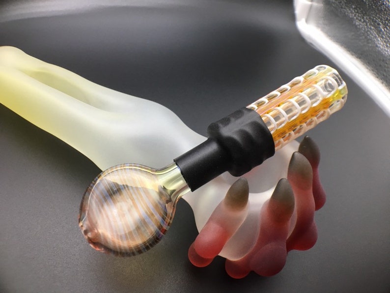 The Glunt glass blunt reusable color changing with flat Etsy