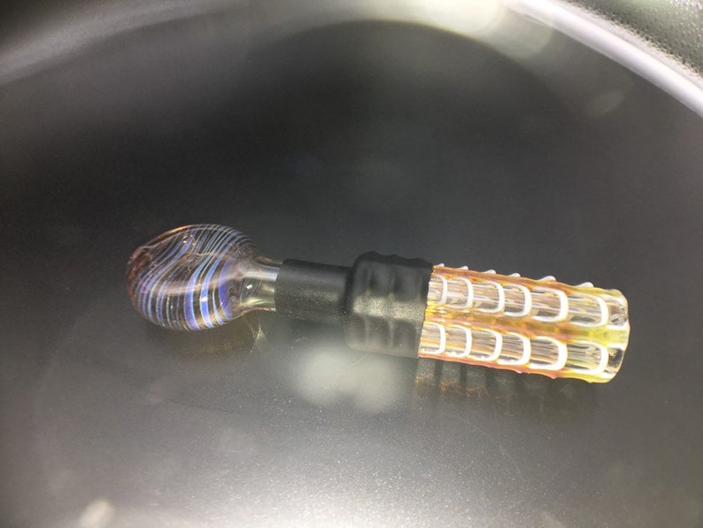 The Glunt glass blunt reusable color changing with flat Etsy