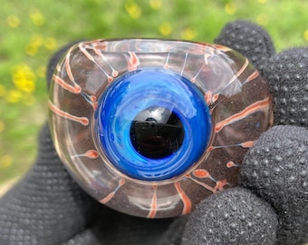 eye bowl pipe inside out w/ bloody veins 3 colors to choose from