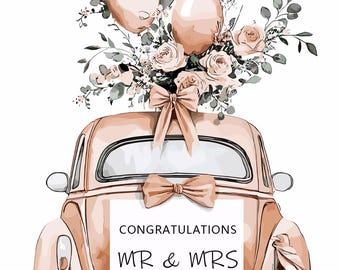 Digital wedding card