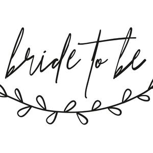 Fichier SVG « Future mariée » – T-shirt pour enterrement de vie de jeune fille