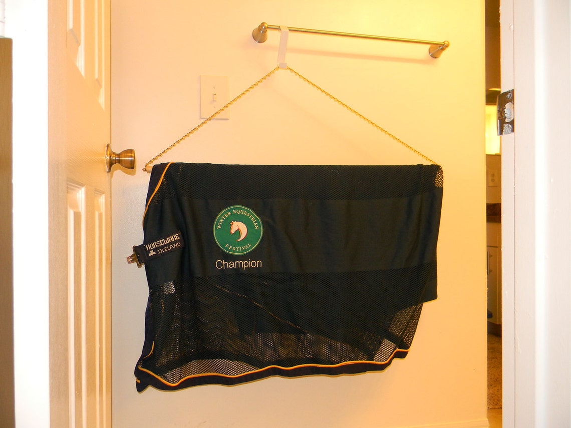 Blanket Hanging Display Rack Etsy