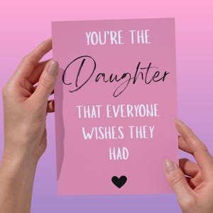 Carte d'anniversaire fille / Cartes d'anniversaire spéciales pour fille / Carte pour elle