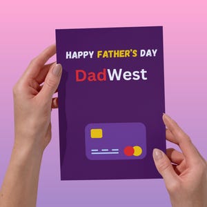 Carte drôle de fête des pères, pour papa, père, carte de voeux d'humour pour papa