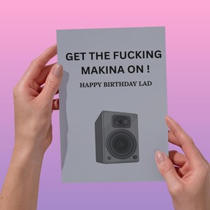 Tarjeta de cumpleaños divertida para un chico, un cumpleaños grosero para un amigo, mamá, papá, hermano, hermana, compañero de trabajo, tarjeta de felicitación con humor.