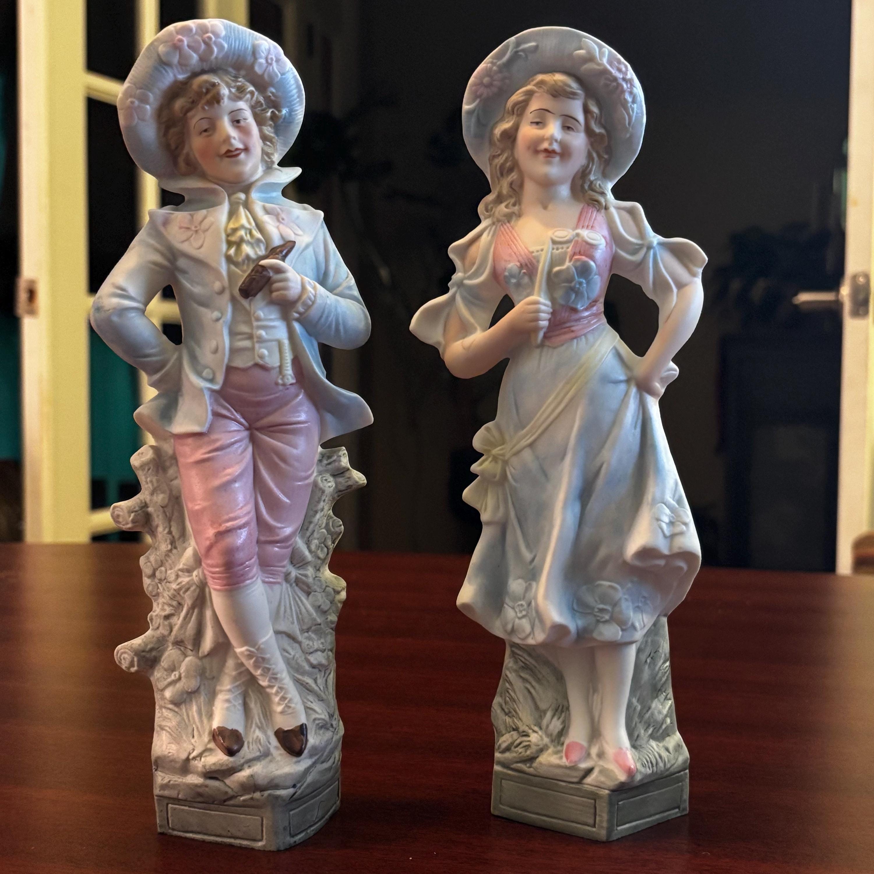 Antique porcelain figurines - Etsy 日本