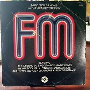 Vintage 1978 “FM” Movie Soundtrack by Studio 78 – 12&quot; Vinyl LP | Soft Rock & Classic Hits Tribute