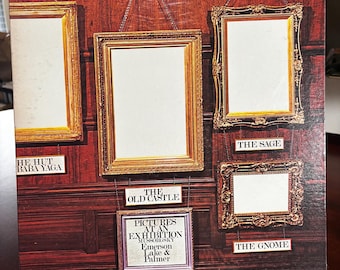Emerson, Lake & Palmer – LP Pictures at an Exhibition (1972) – Atlantic Records – vouwvouw + originele stofhoes