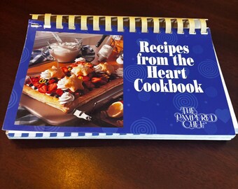 Recipes from the Heart Cookbook by The Pampered Chef | 1997 Spiral-Bound | 224 Pages