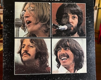 The Beatles - Let It Be vinyl LP (1970 Red Apple Label, 'Phil & Ronnie' ets)