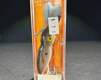 Vintage Hellbender Fishing Lure by Whopper Stopper – 1987 – 4.5" Long – Original Packaging