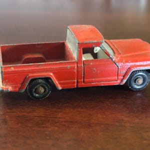 Vintage Lesney Matchbox Jeep Gladiator: Diecast Pickup Truck No. 71