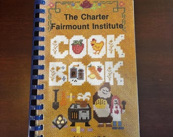 Das Charta FairMount Institute Kochbuch – Jugendabteilung | 1980er Jahre Spiralbindung Vintage Rezepte