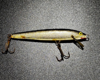 Vintage Rapala Magnum Lure / Rapala Floating Balsa Wood Lure / New