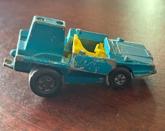 1970s Vintage Matchbox Superfast 64c Fire Chief Car Toy
