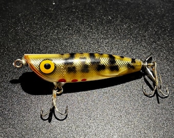 Leurre de pêche appât vintage pflueger tandem spinner feather