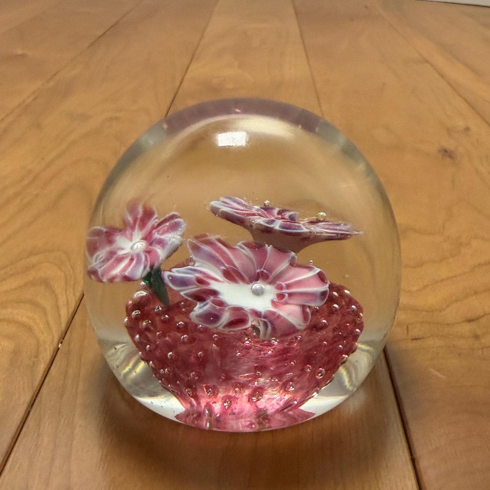 Vintage Pink Murano Art Glass - Etsy