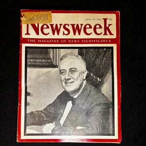Old Newsweek - Etsy