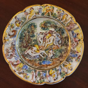 再お値下げ❗️カポディモンテ　アンティーク　レア　マエストロヴォルタ 再お値下げ❗️カポディモンテ アンティーク レア マエストロ