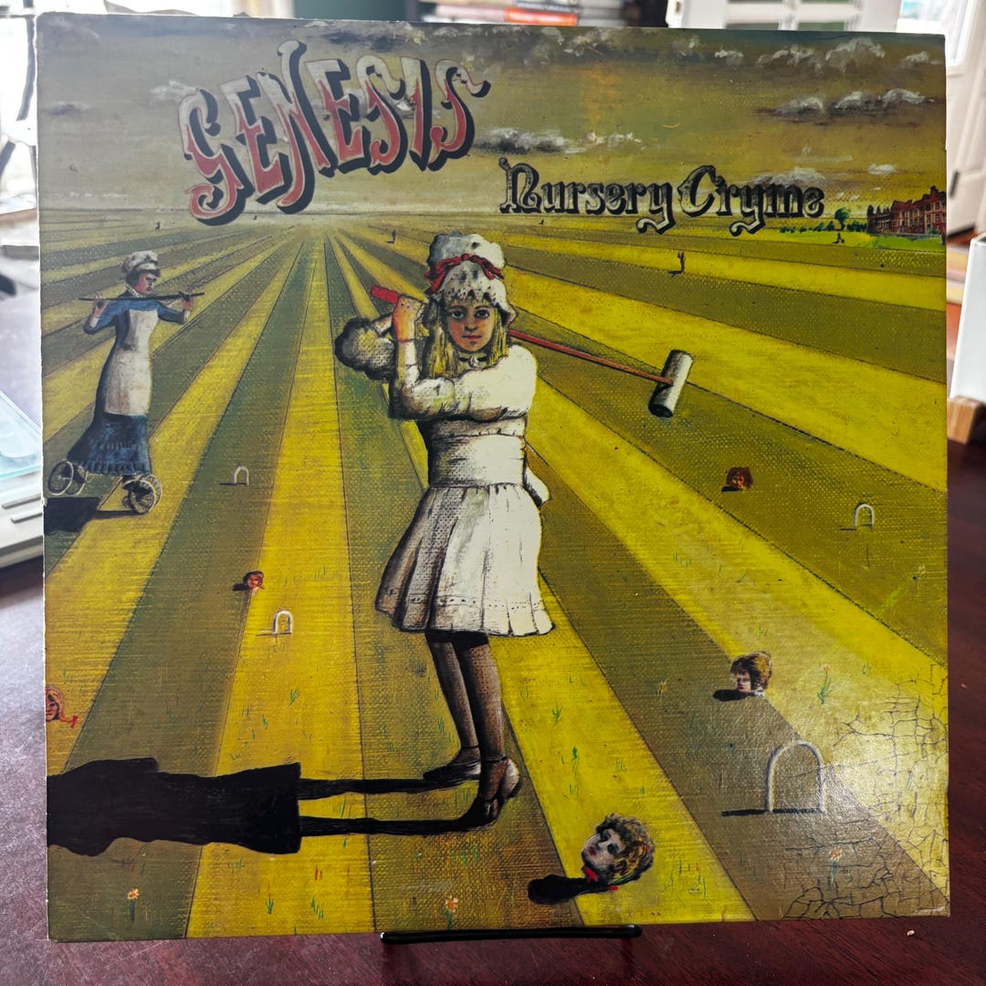 Genesis – Nursery Cryme (1971) – Original Atlantic Pressing – Red
